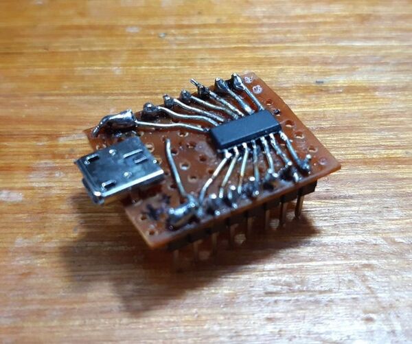 Programming Attiny84