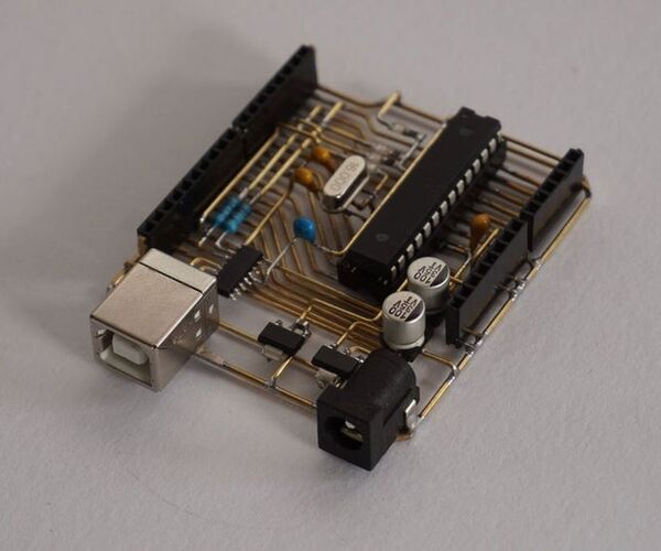 See-Through Arduino UNO