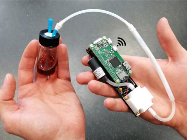 A portable methanol detector