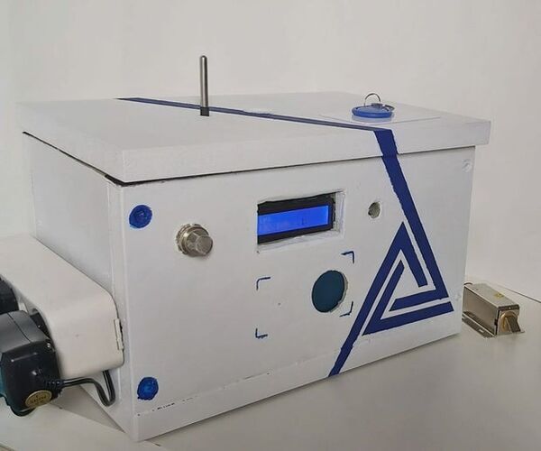 Electromagnetic Lock With Air Monitoring