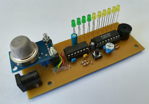 Low cost Carbon Monoxide meter