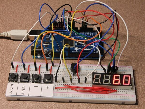 Adjustable Countdown Timer