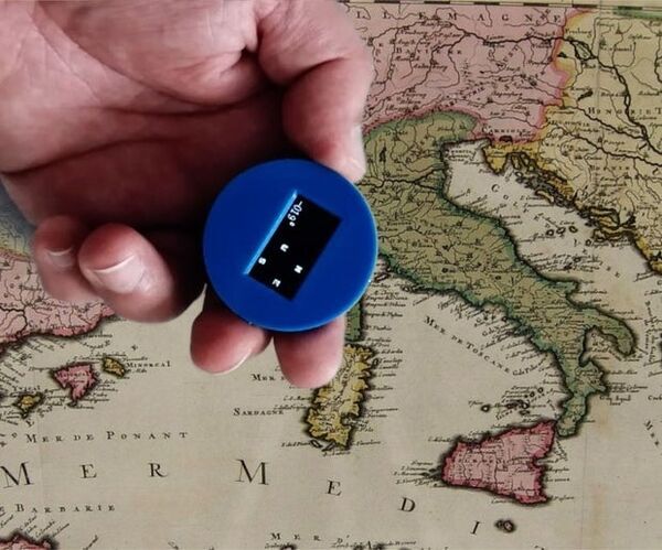 A Tiny Compass With  ATtiny85