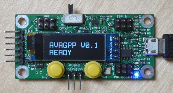 AVRgpp ISP and UPDI programmer