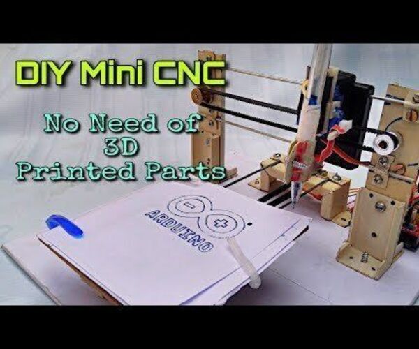 GRBL Based DIY Drawing Machine