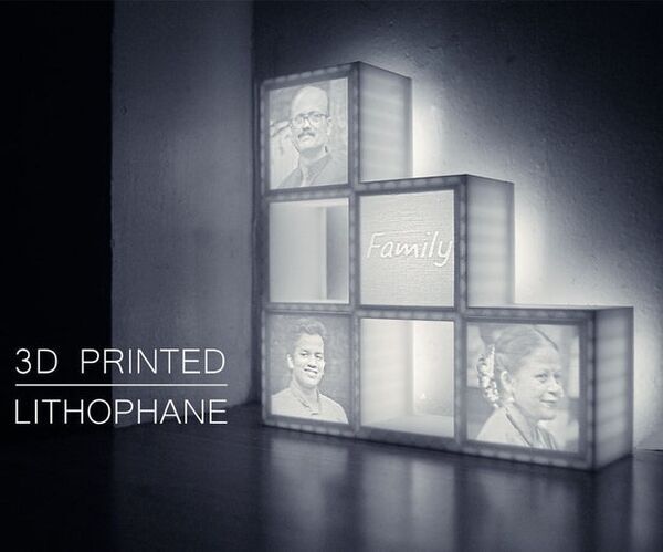 Make a Lithophane Lamp