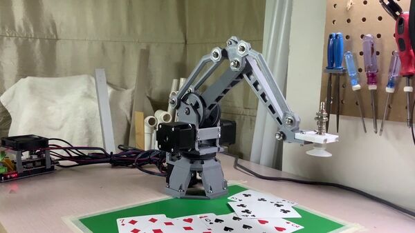 3D Printed Belt Driven Robot Arm