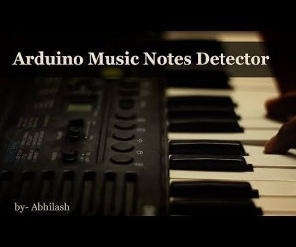Arduino Music Notes Detector