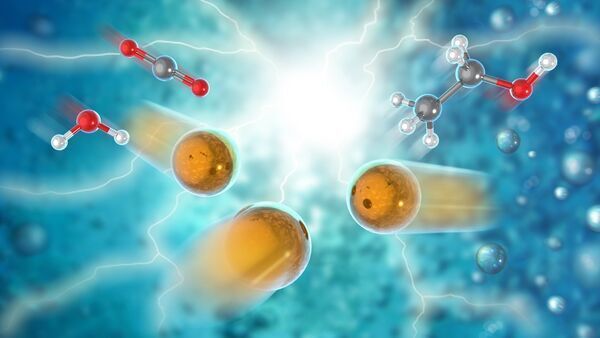 Turning carbon dioxide into liquid fuel