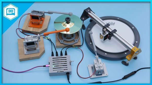 MIDI Solenoid Drum Kit