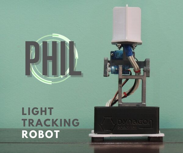 How to Build PHIL - a Light Tracking Robot