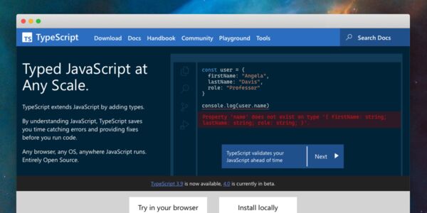 Announcing TypeScript 4.0