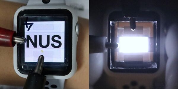 Transparent near-infrared light-emitting diodes