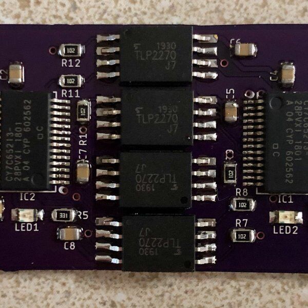 Isolated USB null modem