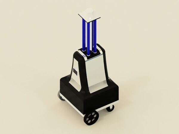 Autonomous UV Robot with SLAM