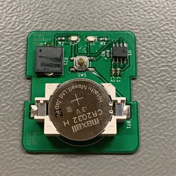 Mask Moisture Meter