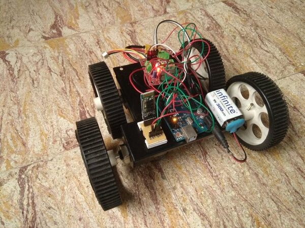 Mind Controlled Robot Using Arduino and Mindflex
