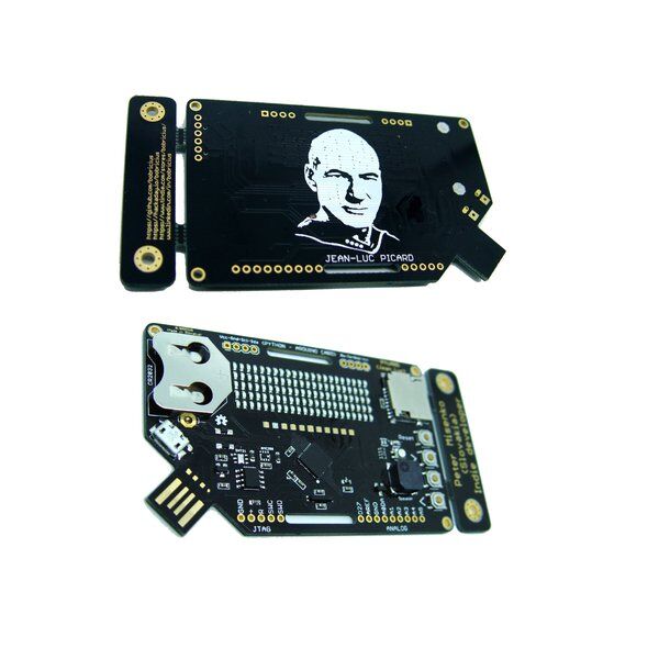 PYcARD (Jean-Luc) - Python+Arduino in card shape