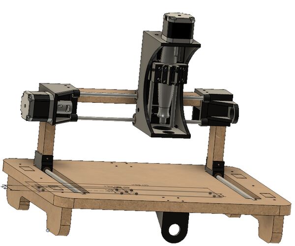 Simple CNC From Scrap Printers