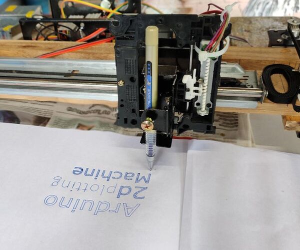 The Arduino CNC Drawing Machine