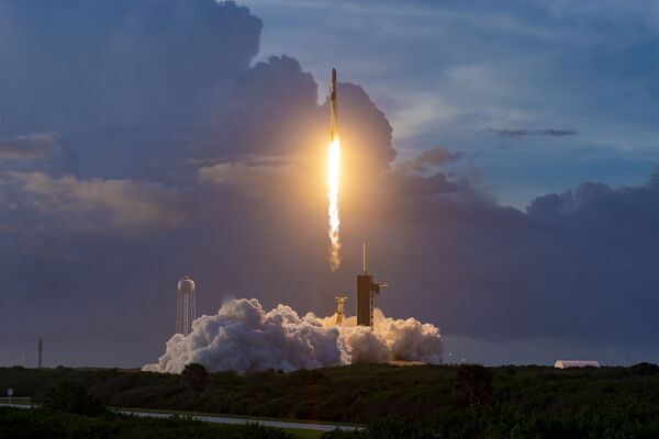 SpaceX launches 60 Starlink satellites and lands rocket at sea