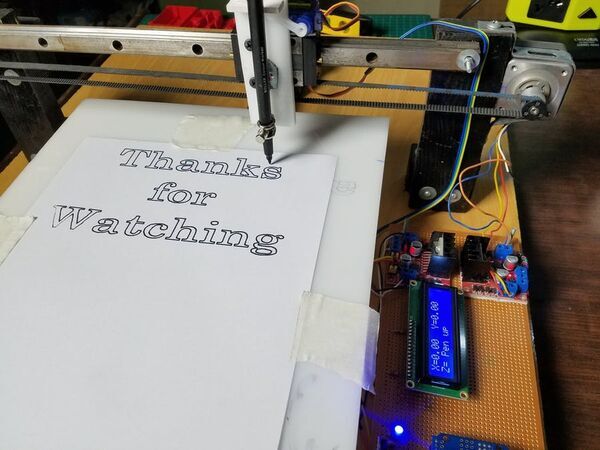 A4 Size CNC 2D Plotter