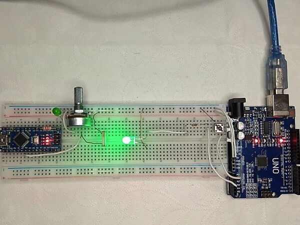 Data Transfer Using LED Light (Li-Fi)