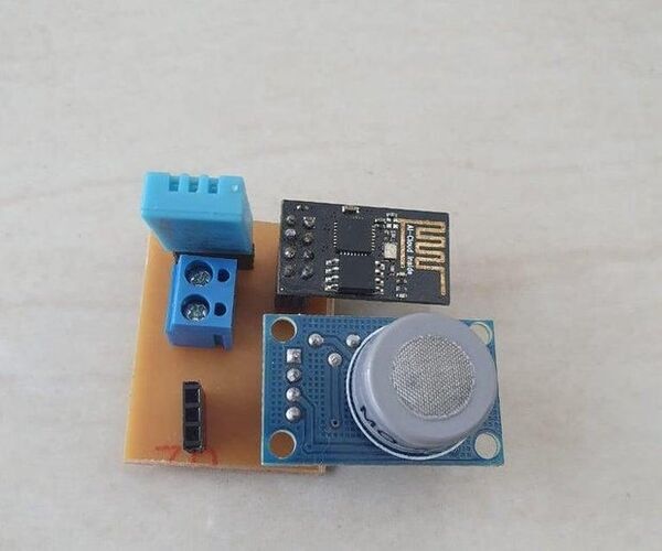 Gas Leak and High Temperatures Detector