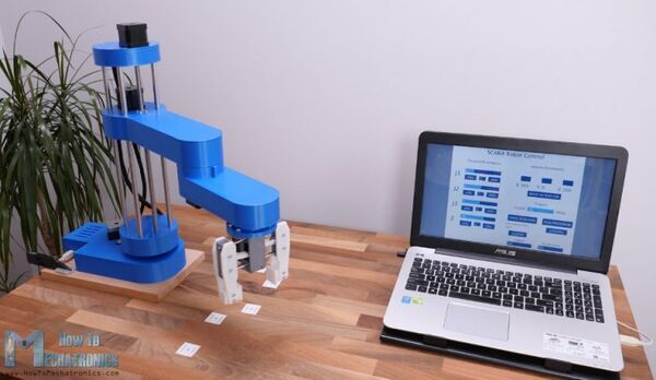 SCARA Robot | How To Build Your Own Arduino Based Robot