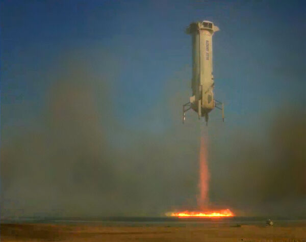 New Shepard Successfully Completes Mission with NASA Precision Lunar Landing Technology Onboard