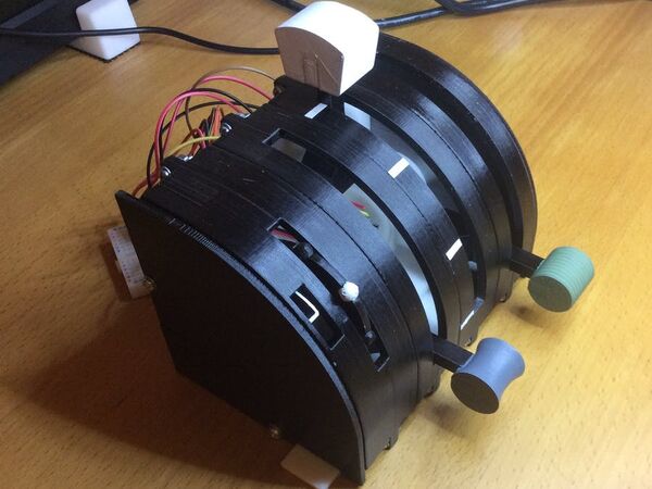 Throttle Quadrant and Trim Wheel