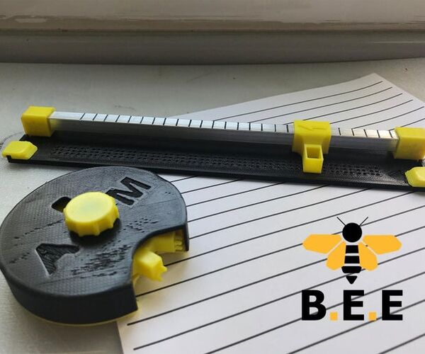 Write in Braille With B.E.E! - DIY Braille Embosser