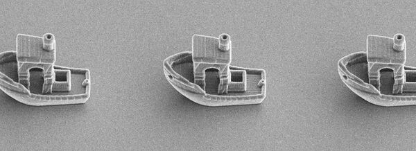 3D printed microboat