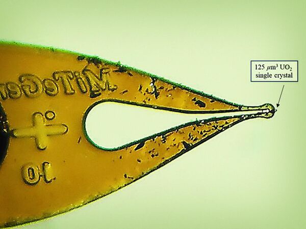 What A Crystal Reveals About Nuclear Materials Processing