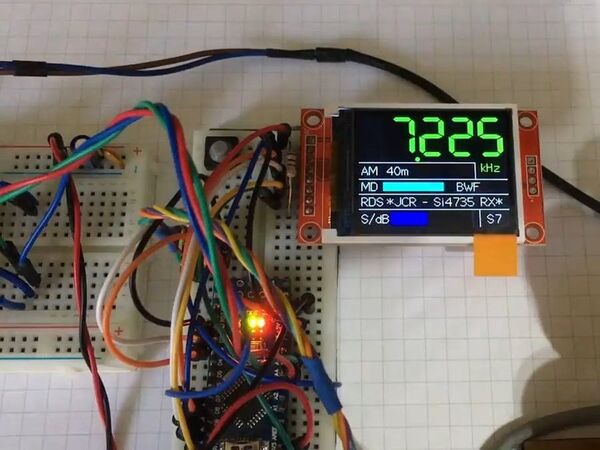 AM/FM/SW Radio Receiver - Si4730 / Si4735