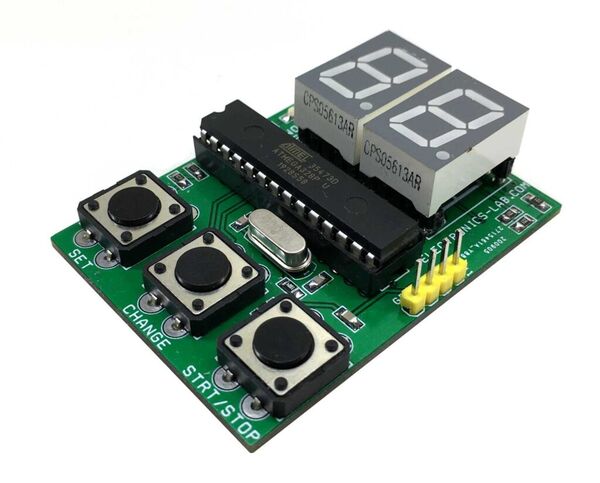 Arduino Compatible 2-Digit 7-Segment Display Board For Timer/Counter