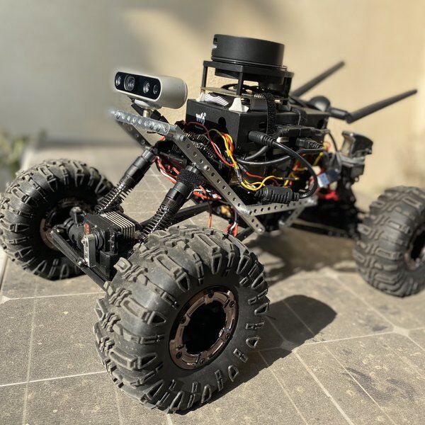 Jetson Nano Robot - Realsense, RPLidar, Joysticks