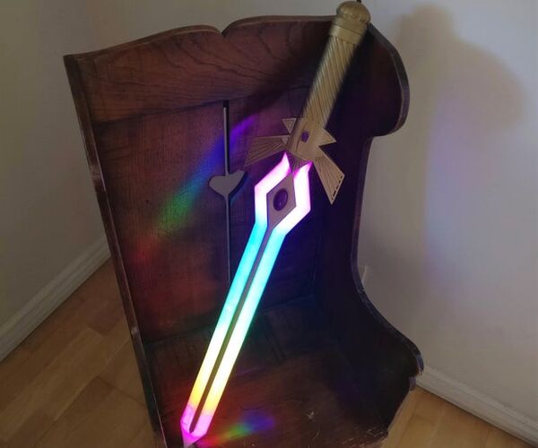 Neopixel RGB LED Sword Prop