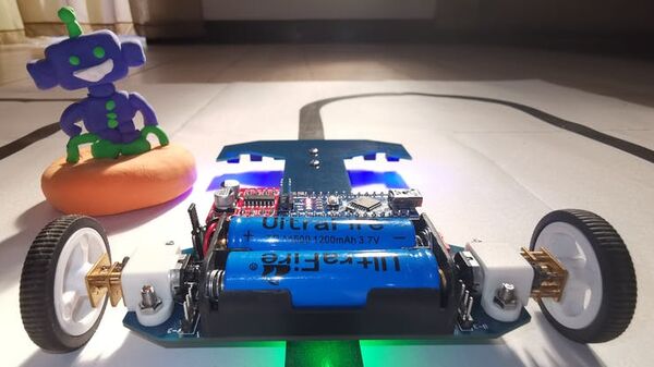Speed Line Follower Robot V4