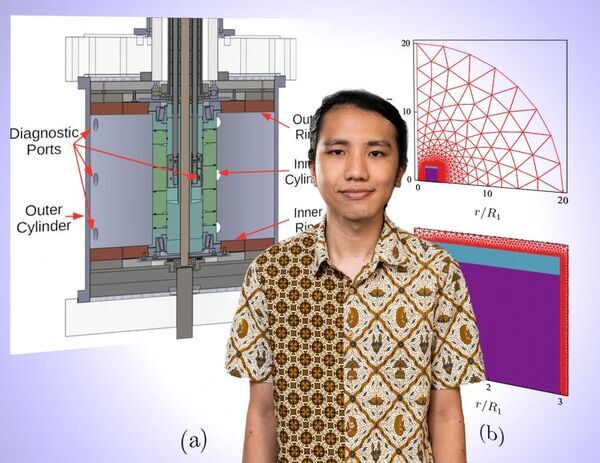 Exploring the source of stars and planets in a laboratory