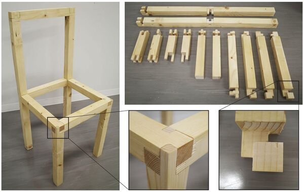 Simple software creates complex wooden joints