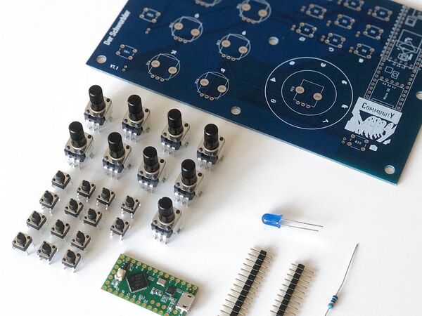 Schwurbler - A DIY Lightroom Midi Controller