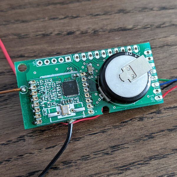 Wireless solar-powered sensor node