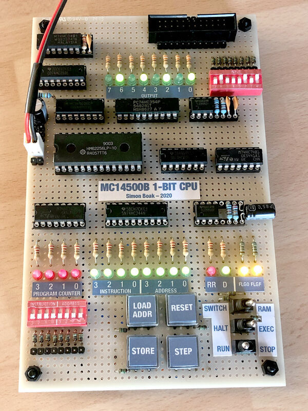 The World’s Least Powerful Computer? 1-bit Cpu With The Mc14500b Industrial Control Unit