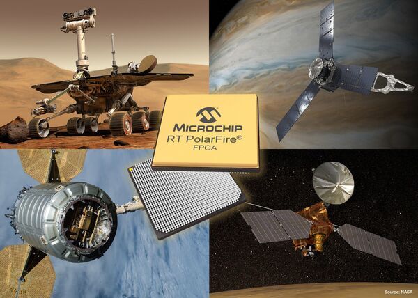 Microchip’s Low-Power Radiation-Tolerant (RT) PolarFire FPGA is Available in Engineering Silicon and On a Path to Full QML Class V Spaceflight Qualification