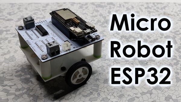 MicroBot V1 ESP32 Robot