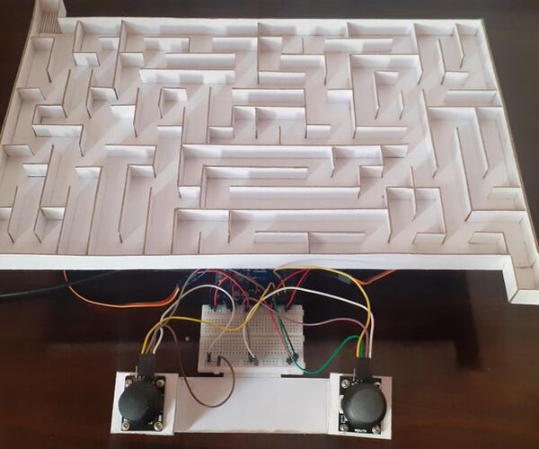 3d Maze Game Using Arduino
