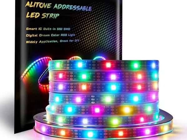 ESP-01 MQTT LED Strip patterns