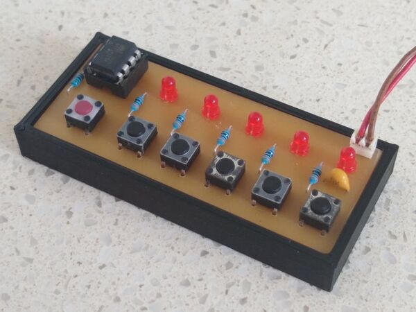 Five LEDs Puzzle