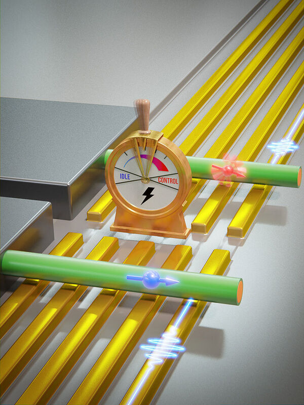 Electrically switchable qubit can tune between storage and fast calculation modes